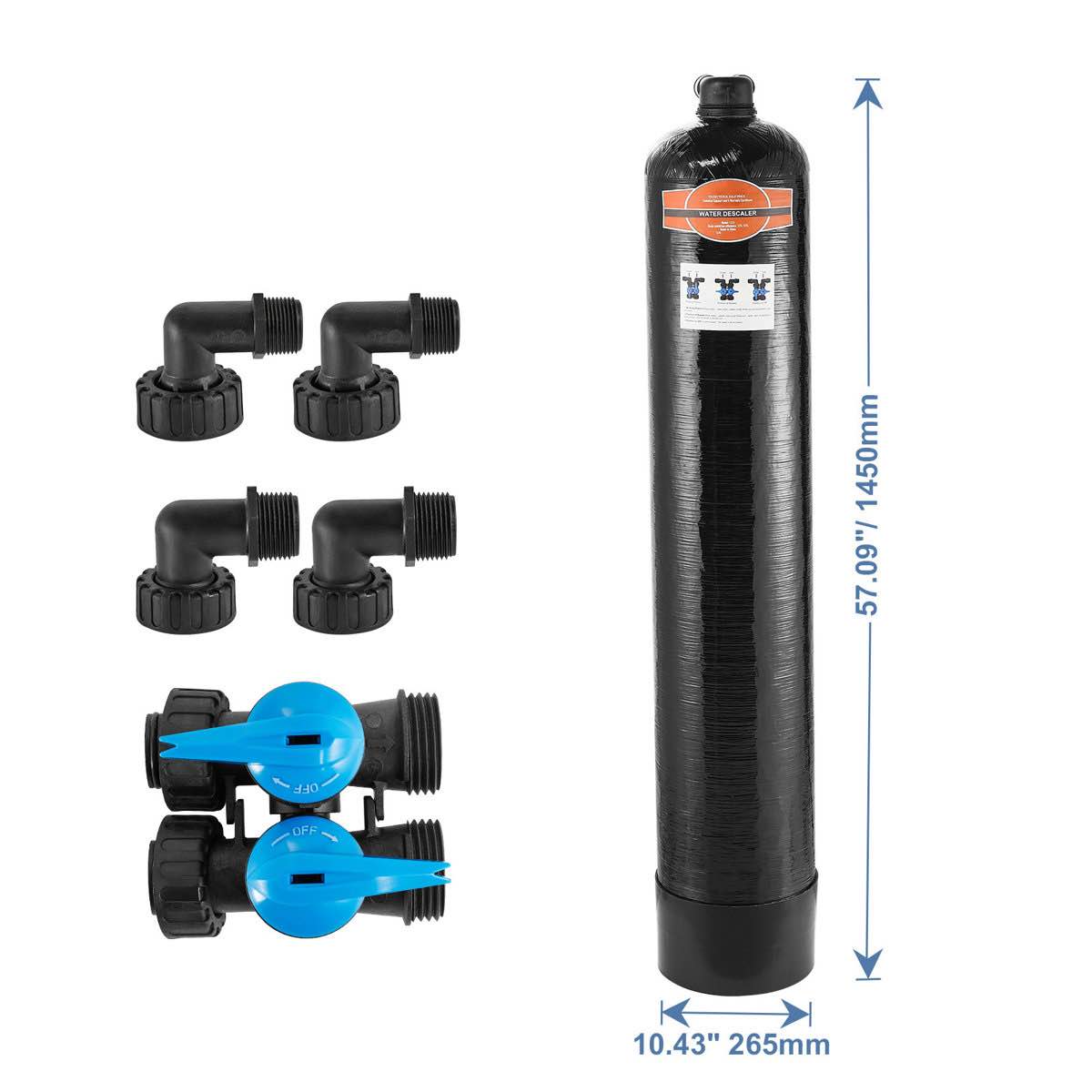 Condition photo showing Good Condition for Whole House Salt Free Descaler Water Descaler System for 5-8 Person Family