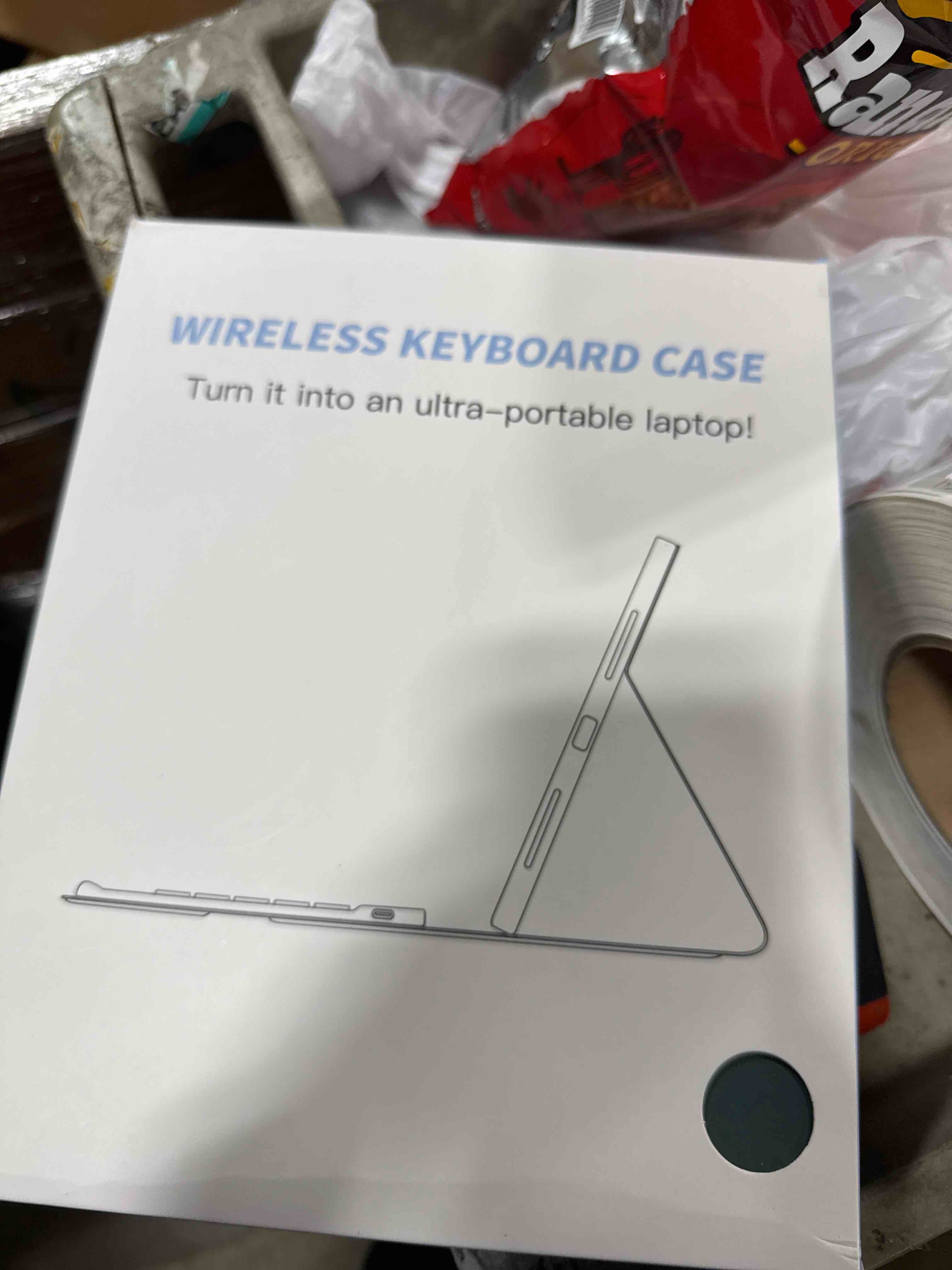 Condition photo showing New/Like New for Harvopu Compatible for iPad Air 11-inch/ 10.9" Air 5th 4th Generation Case with Keyboard - Backlit Detachable, Folio Cover with Pencil Holder for iPad Air 11 Inch M3/M2, Air 5/ Air 4 (Pine Green)