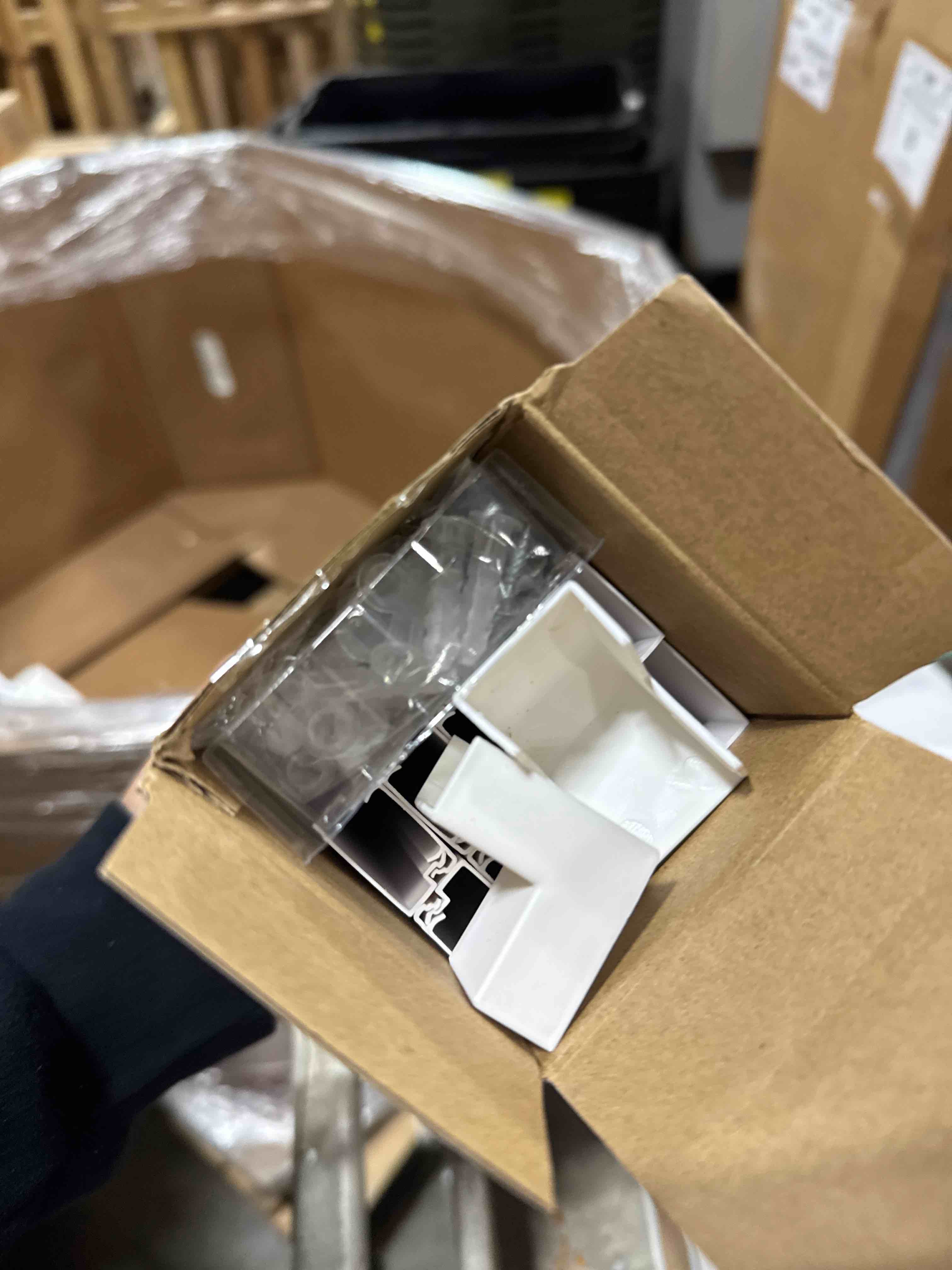 Condition photo showing New/Like New for Delamu Cord Hider, 157in Wire Covers for Cords on Wall, Premium Cable Hider Cord Covers for Wires, Cable Management Wire Hiders for TV, Cable Raceway Kit, W0.95 H0.55in, White 157in L x 0.95in W x 0.55in H White