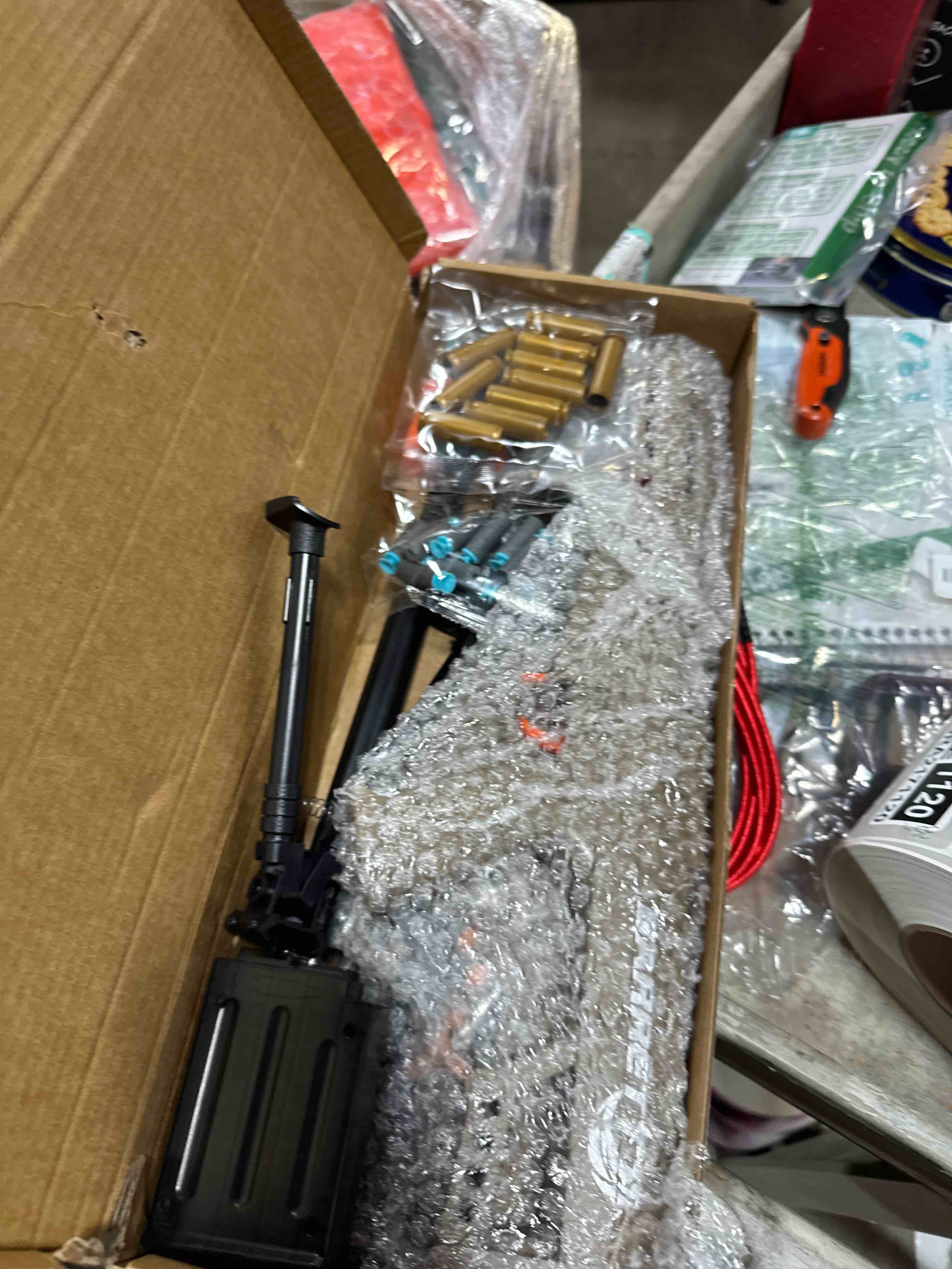 Condition photo showing New/Like New for Toy Sniper Rifle with Scope Soft Bullet Toy Gun Shell ejecting Foam Blaster Guns Realistic Fake Prop Dart Backyard Outdoor Shooting Game for Kids Boys Teen Adult Gifts for Age 8-12 13 Years Old (37in)