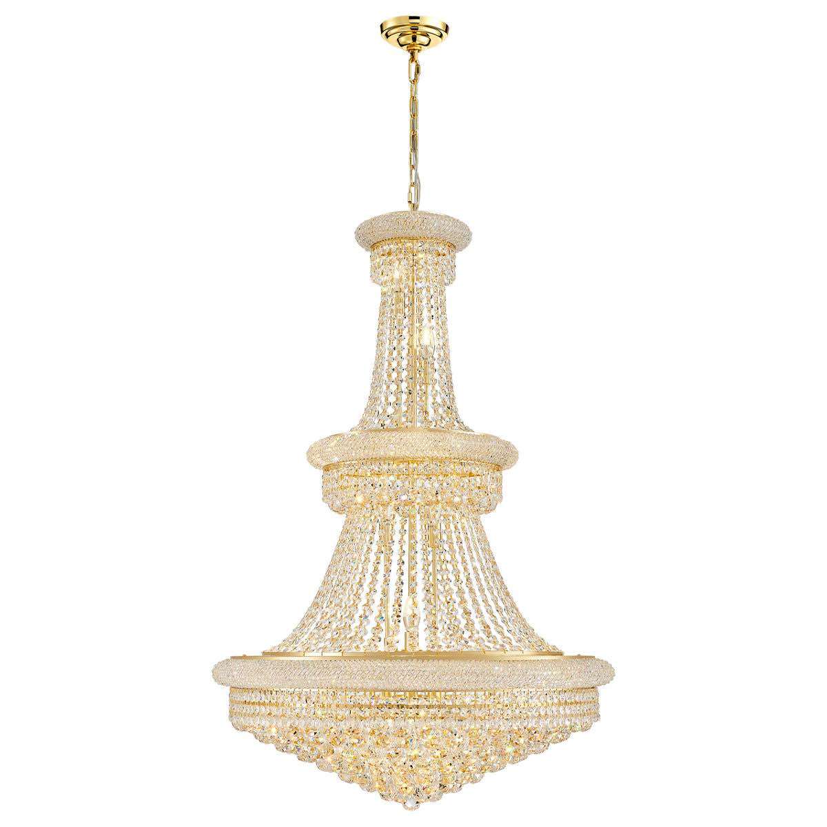 Condition photo showing Good Condition for Kriner Dimmable Empire Chandelier By Rosdorf Park