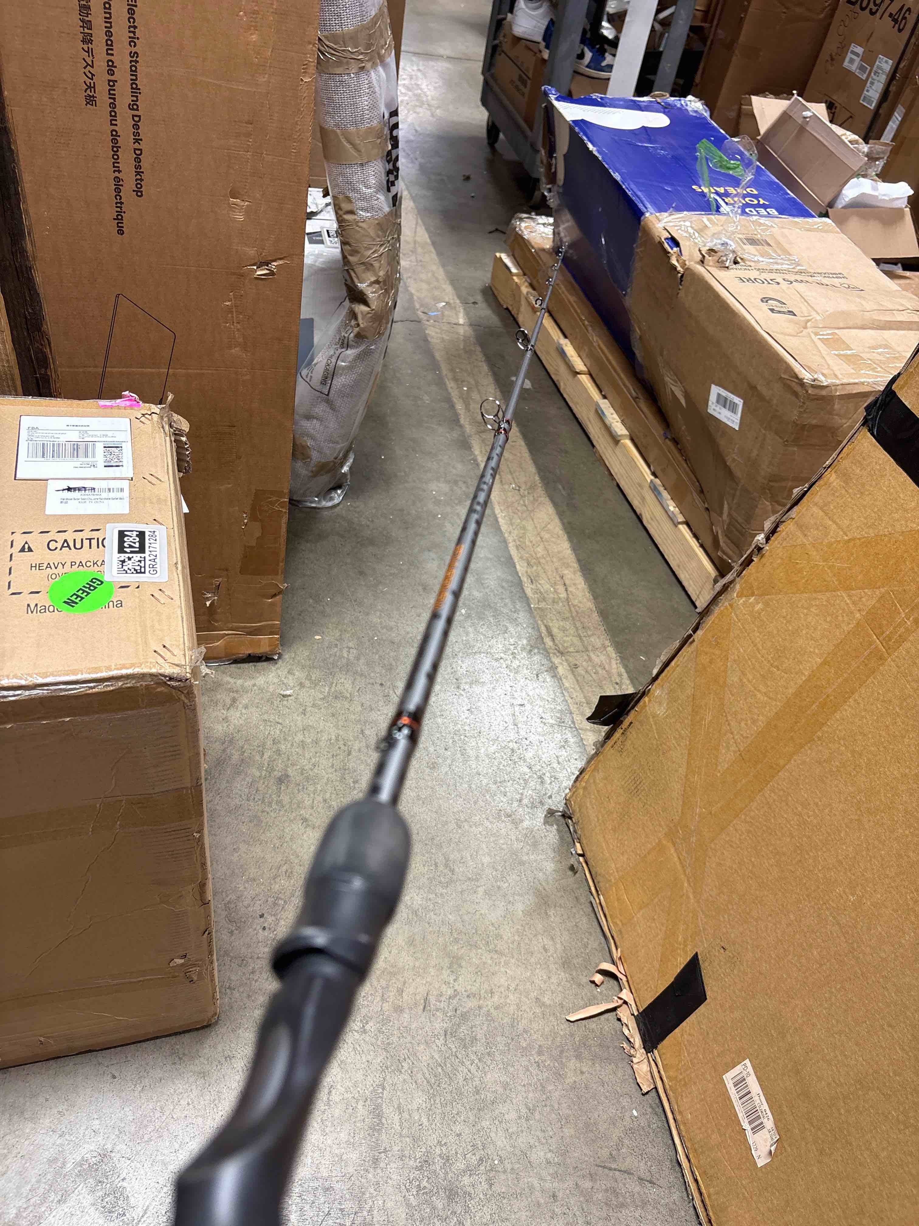 Condition photo showing New/Like New for Abu Garcia Vengeance Casting Fishing Rod, 1-Piece Graphite Fishing Rod for Freshwater or Saltwater Fishing, Shock Absorbing Tip