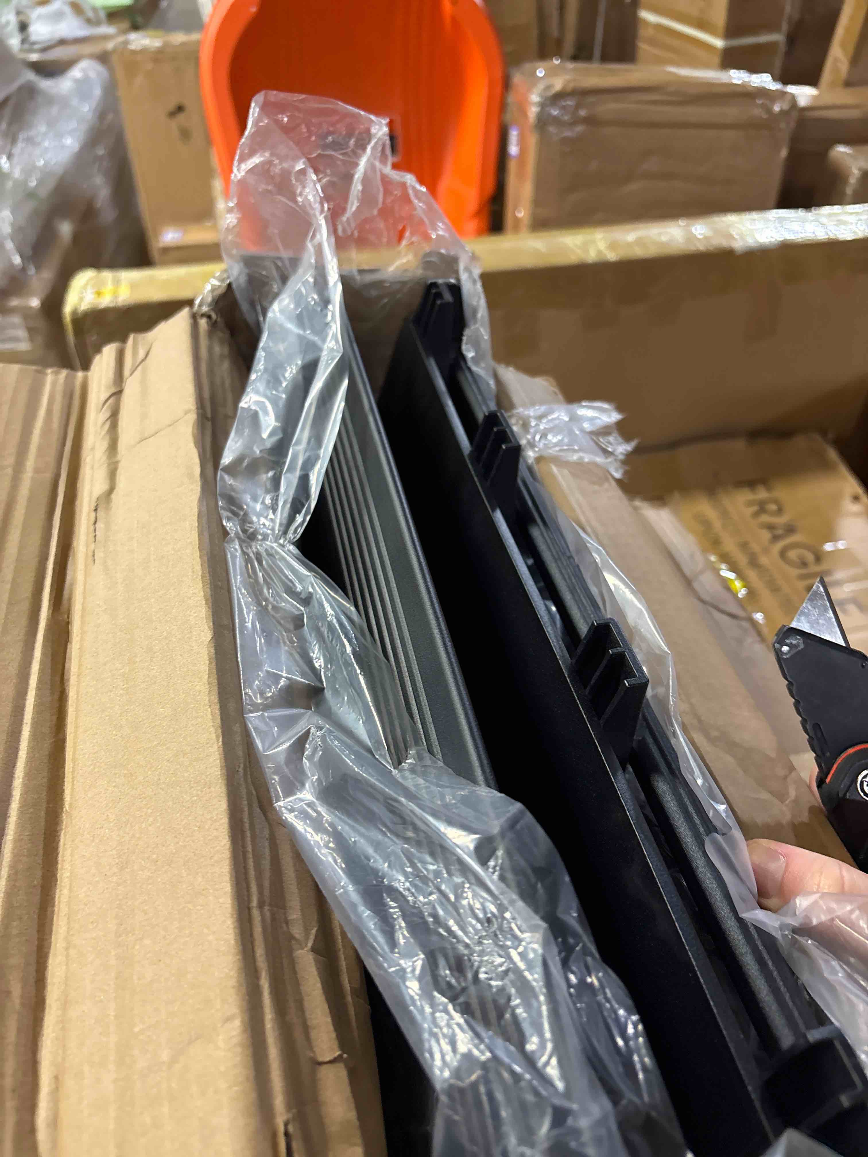 Condition photo showing New/Like New for FACHNUO 10FT Motorcycle Ramp Aluminum 1500lbs Capacity 1PC, Folding Portable Heavy Duty Loading Ramp for Pickup Truck, Lawn Mower, ATVs, UTVs, Golf Cart,Dirt Bike, Trailer, Tailgate 120" L x 18" W