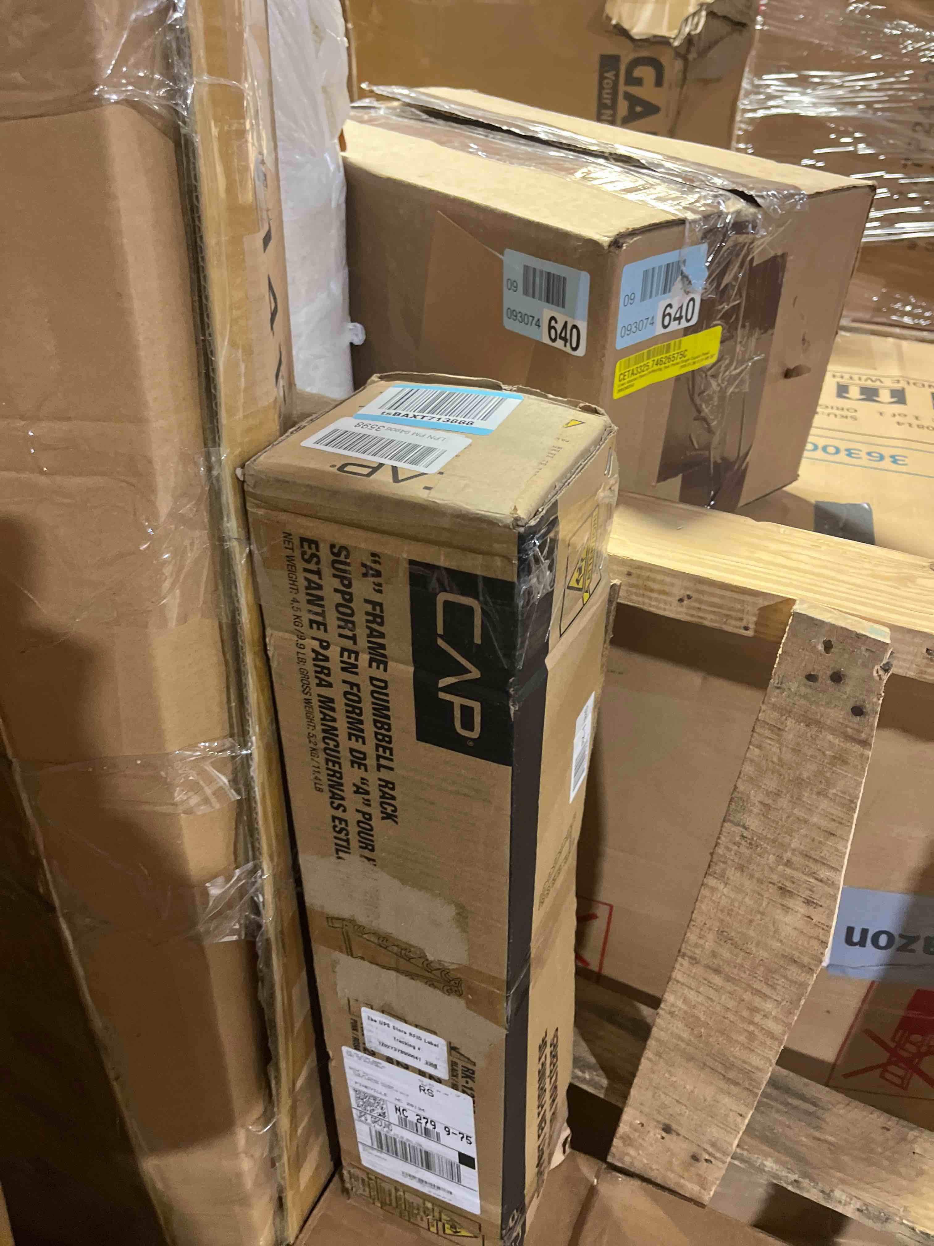 Condition photo showing New/Like New for Cap A-Frame Dumbbell Weight Rack | Color Series Carbon