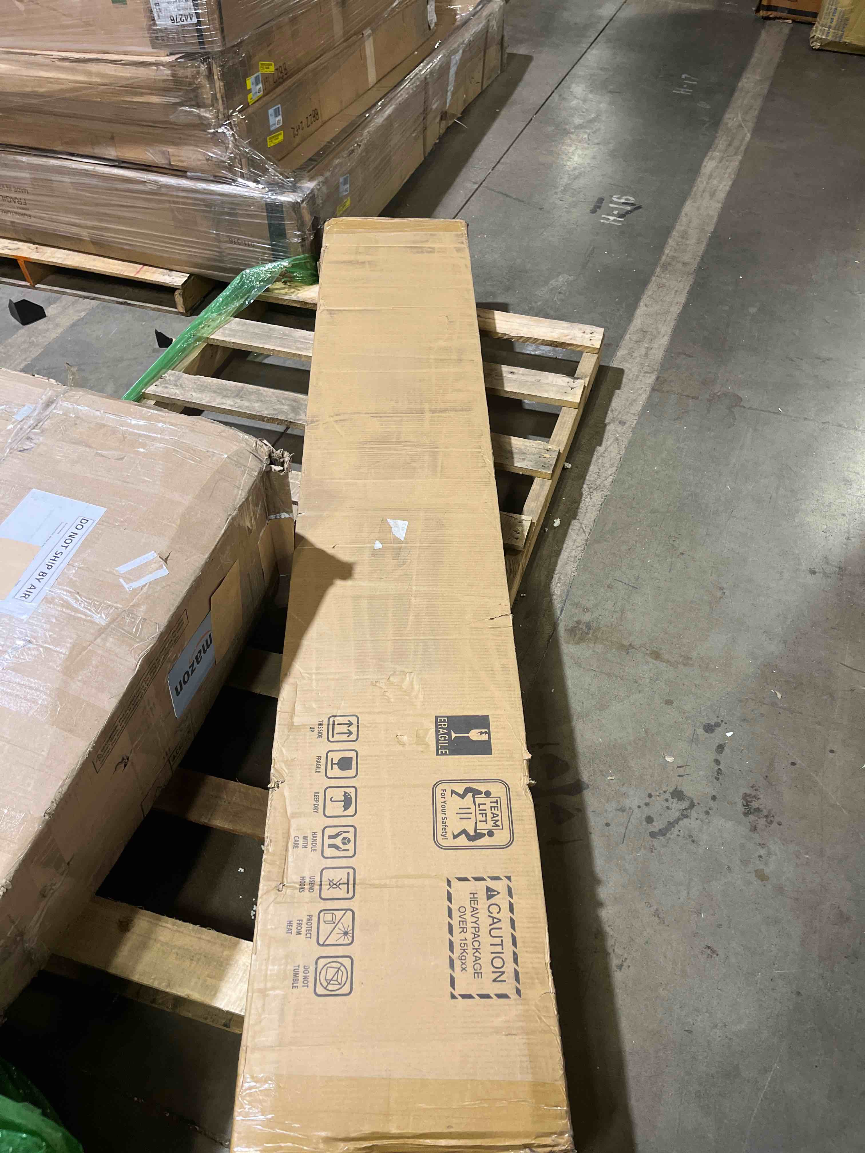 Condition photo showing New/Like New for FREDBECK 24X84(Double 12x84) White Bifold Door Sliding Folding Barn Doors Double with 28" Hardware Kit & Handle,Solid MDF Door with Water-Proof PVC Surface for Closet,Assembly Required White 24" (12"x2) x 84"