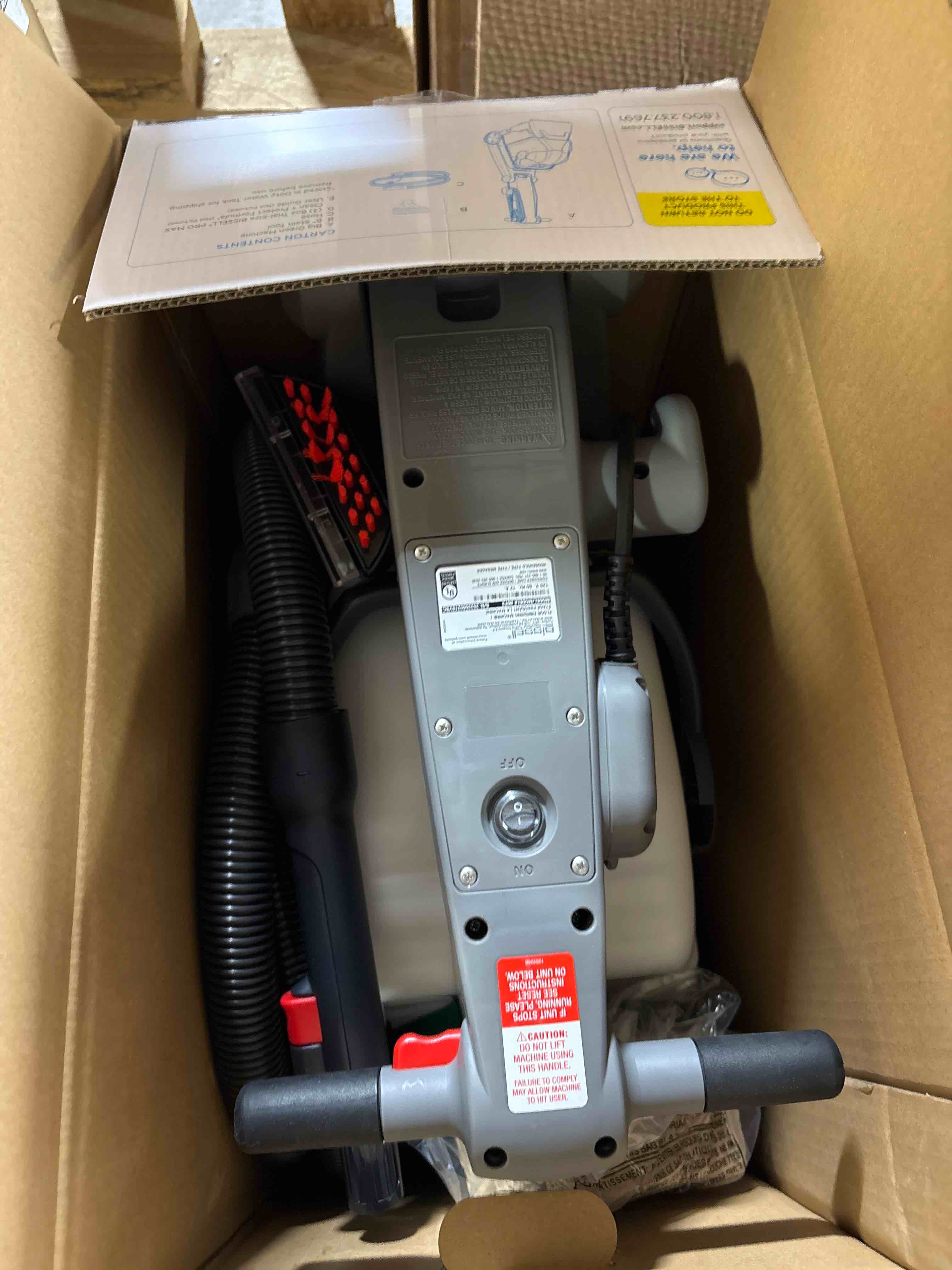 Condition photo showing New/Like New for bissell - big green machine professional corded upright deep cleaner - green