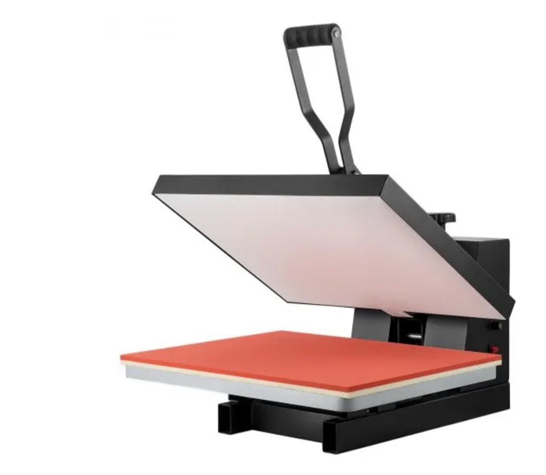 vevor heat press 16x20, 1700w power heat press machine, fast heating, high pressure heat press machine for t-shirt, digital industrial sublimation printer for heat transfer vinyl, easy to use, black