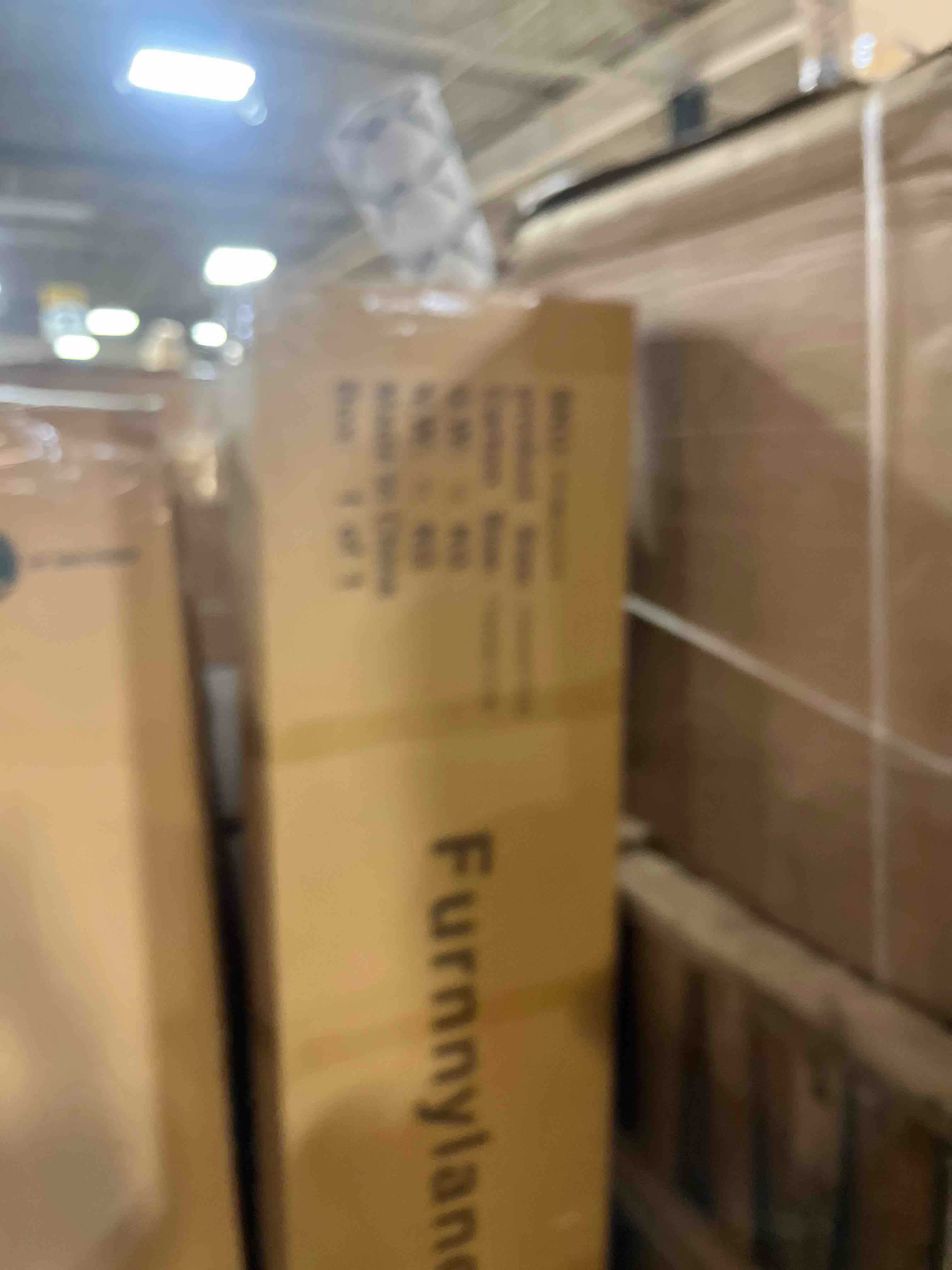 Condition photo showing New/Like New for furnnylane 8 panel room divider and folding panel screen,bamboo panel divider screen for room separation,beige,67" h x 122.8" w