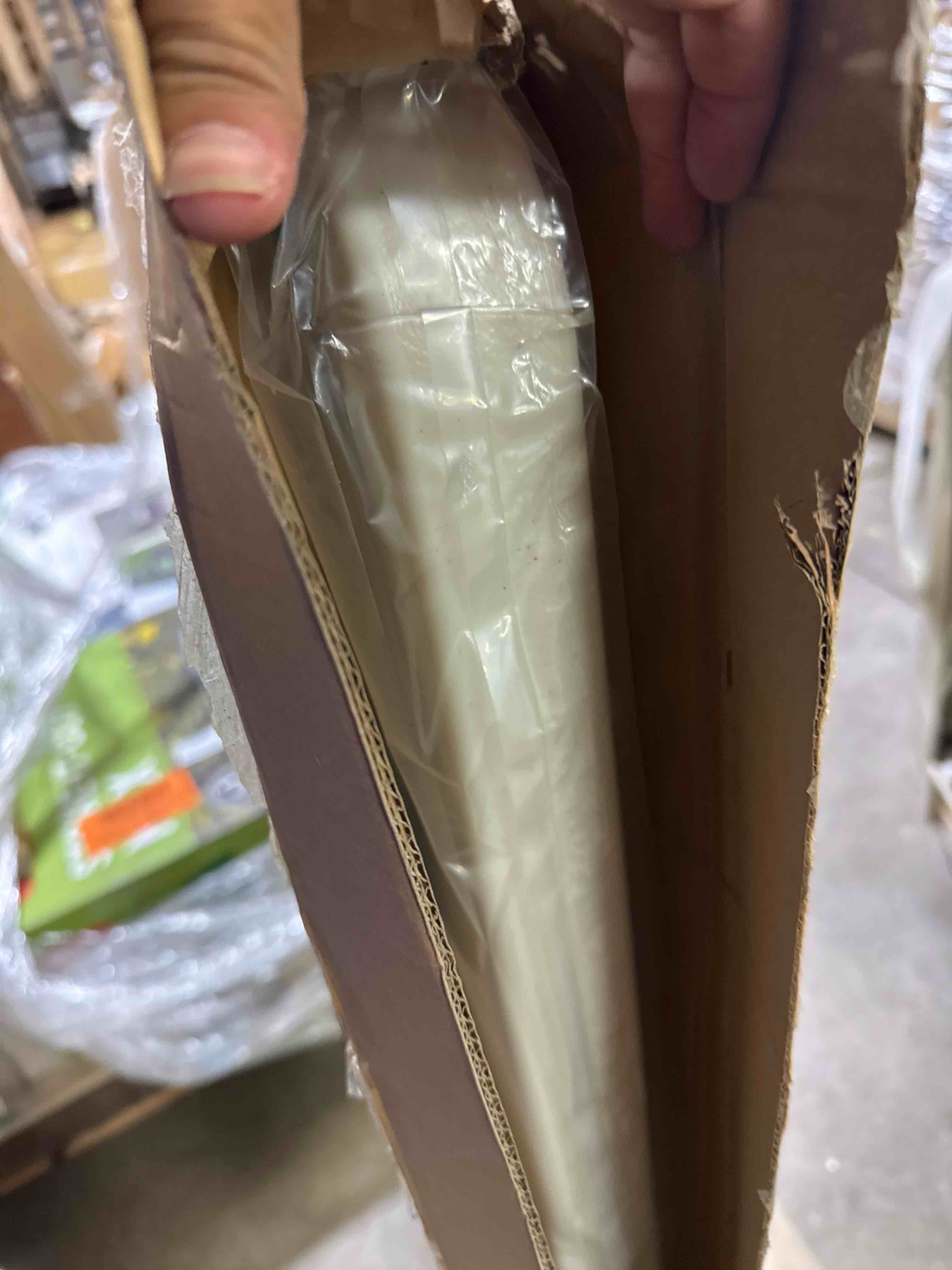 Condition photo showing New/Like New for correll 30 w x 72 d economy blow-molded plastic folding table in gray granite