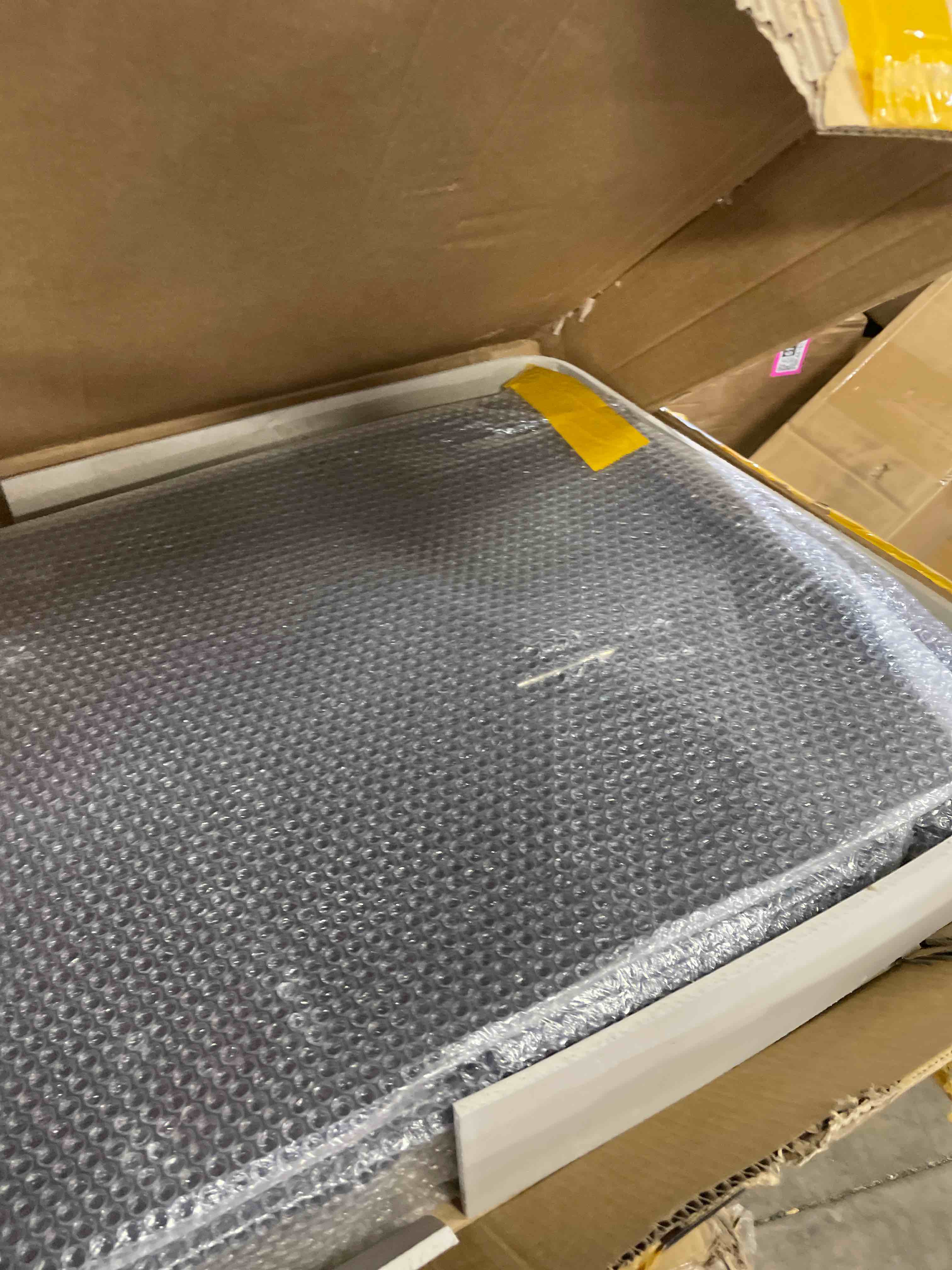 Condition photo showing New/Like New for autosaver88 frp hard tri-fold truck bed tonneau cover fits for ford f-150 f150 2015-2025 5.5ft bed (excl. raptor series)