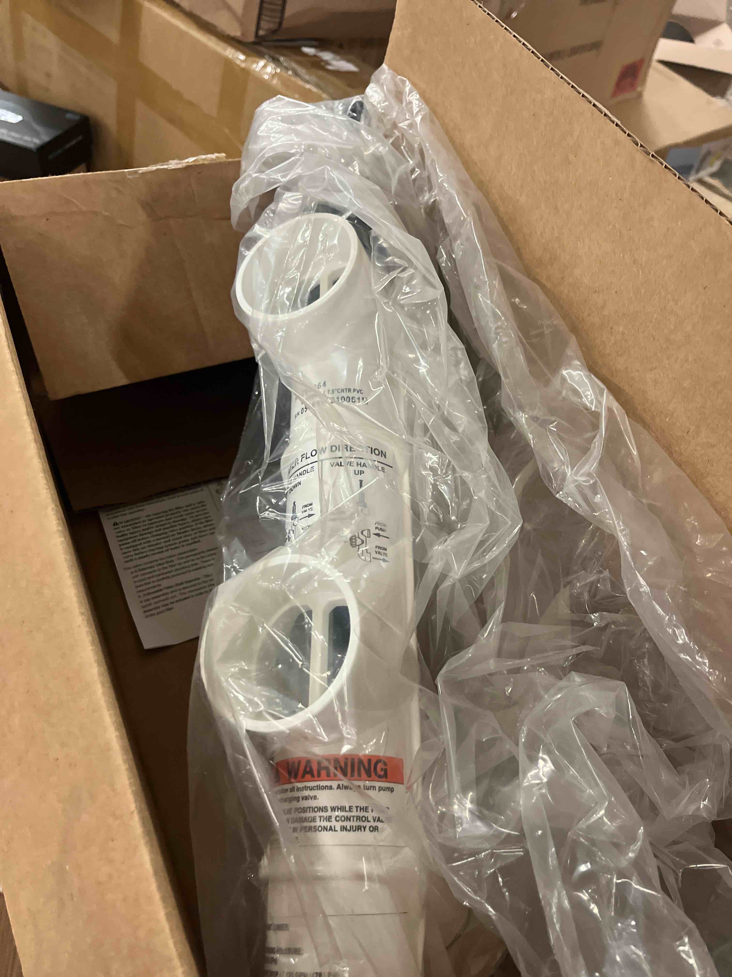 Condition photo showing New/Like New for premium pvc push pull slide valve replacement for pentair 263064,fits fns plus fnsp24/36/48/60,quad de quad60/80/100,triton ii sand filters,2" slip fit,7.5" centerline,union fittings,side-mount ready