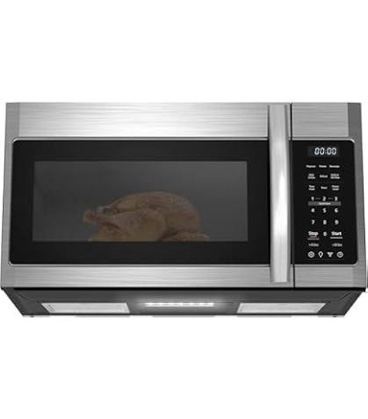 Empava Over the Range Microwave Oven with Screen Touch Control, 1000 Watts, 300 CFM Venting and Sensor Cooking in Stainless Steel, EMPV-30OTR01, Silver