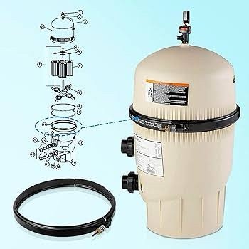 Condition photo showing New/Like New for upgrade 190003 tension control clamp kit for pentair pool&spa filter, pool filter tension clamp compatible with pentair fns plus series, clean&clear plus&quad de series filters pumps, 23-1/4" length