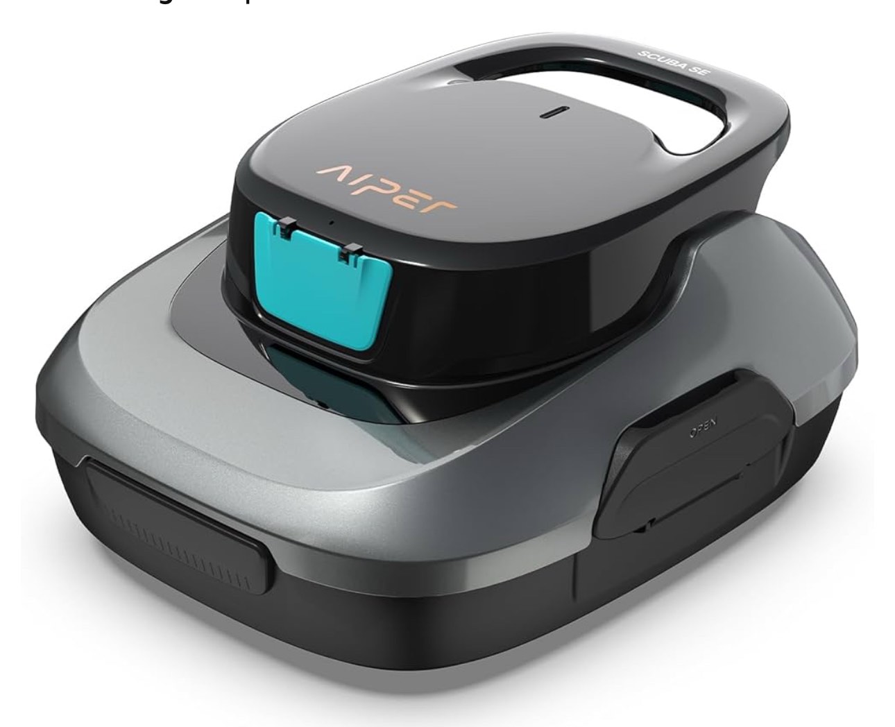 AIPER Cordless Automatic Cleaner, Pool Vacuum with Auto- Parking, Lightweight, Ideal for Above Ground Flat Pool up to 860 sq.ft.