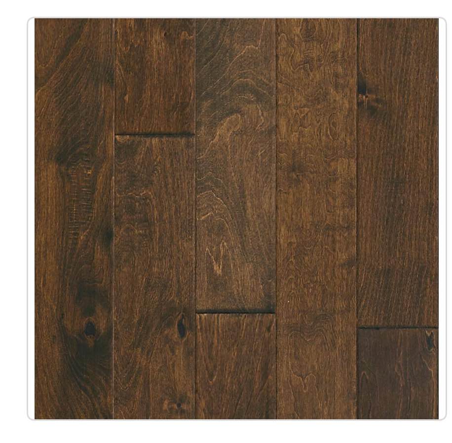 Capella Birch Chocolate 3/8 in. T x 5 in. W x Varying Length Engineered Hardwood Flooring ( 393.72 total Sq ft)