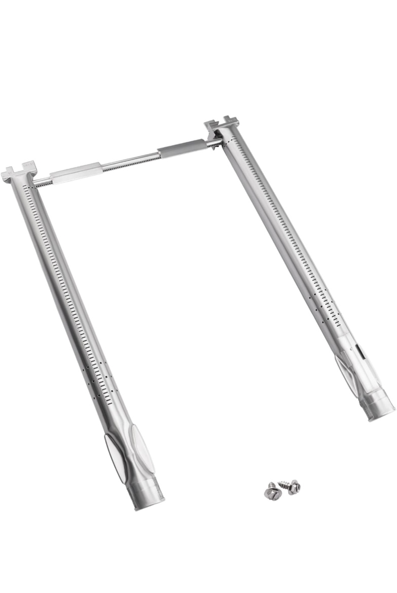 Grill Burners Replacement for Weber Spirit I & II 200 Series with Front Control, 18 inch, Weber Spirit Grill Burner Tube, Weber Spirit E-210 Grill Burner, Weber Spirit II E210 Grill Burner