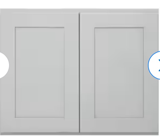 30-in W x 24-in H x 12-in D Gray Wall Ready to assemble Plywood Cabinet