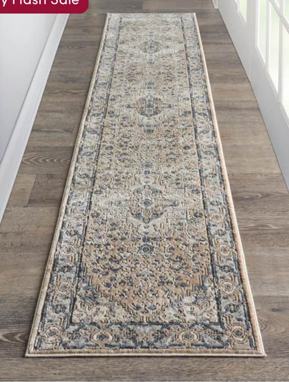 Jurado Oriental Beige/Gray Area Rug