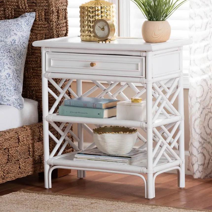 Aeris Rattan Nightstand