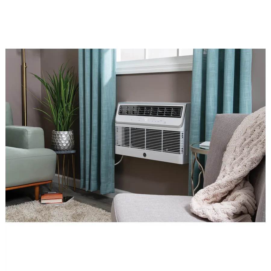 GE Appliances 14000 BTU Wi-Fi Connected Through The Wall Air Conditioner with Remote Included. Brand new condition