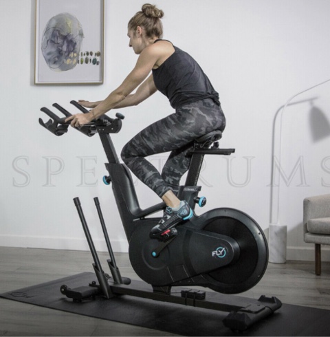 Flywheel IC5 Stationary Exercise Home Fitness Bike IC-FWIC-01 with Screen
