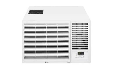 18,000 BTU Smart Wi-Fi, “Hey Google,” “Hey Alexa” Enabled Window Air Conditioner with Cooling & Heating, 4 Way Air Movement, Easy Installation.