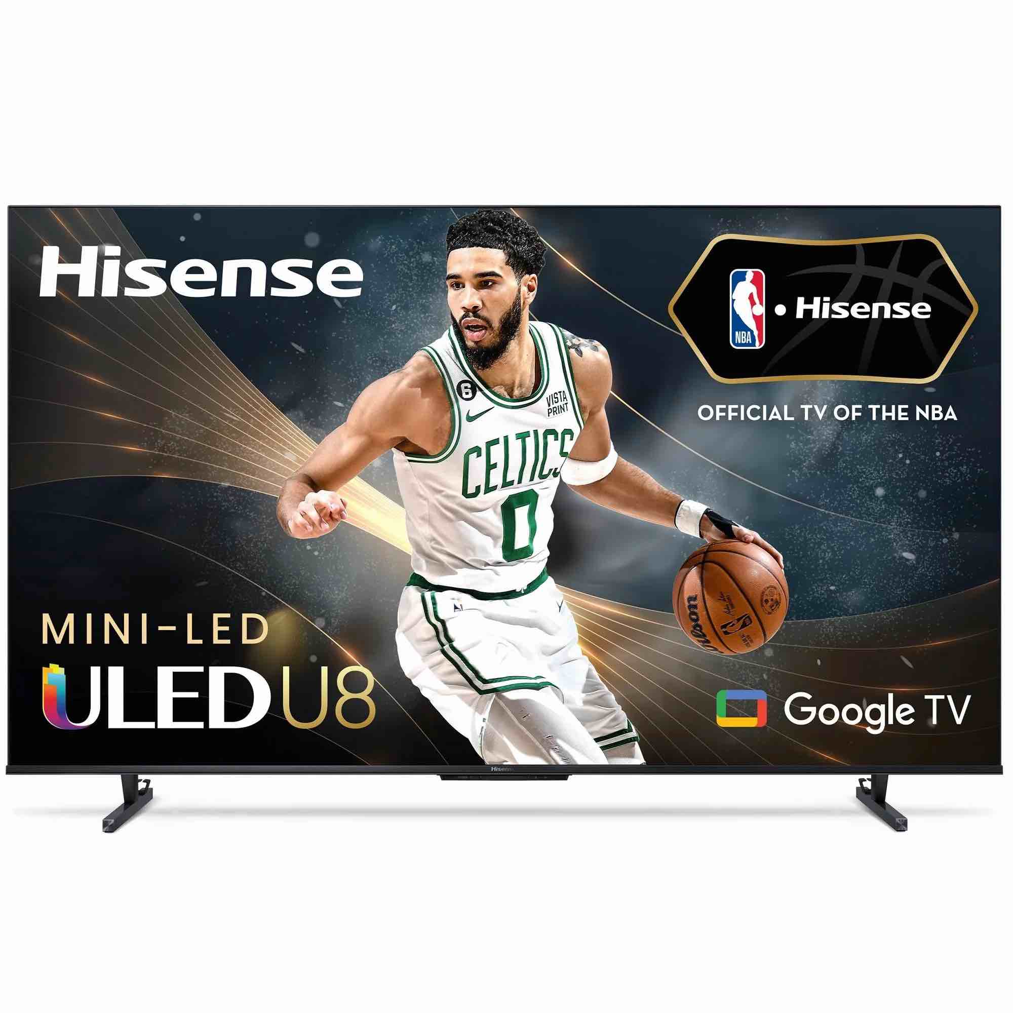 Hisense Class U8 Series 100” 4K UHD Mini-LED ULED Google Smart TV- Brand New Condition
