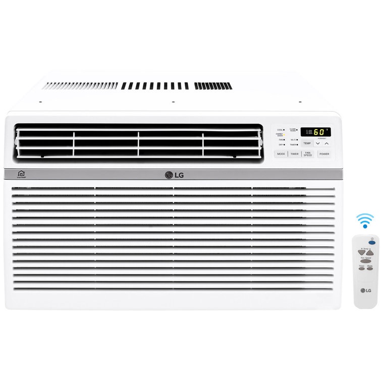  LG 18,000 BTU 230V Window Smart Air Conditioner with Remote