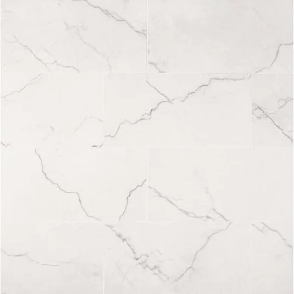 Leonardo Venato 12 in. x 24 in. Polished Porcelain Marble Look Floor and Wall Tile. 12 sq. ft./Case, 11 Cases Total