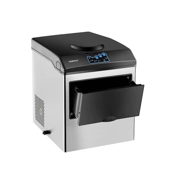 Electric 2 in 1 Countertop Ice Cube Maker. Water Dispenser sold separately 