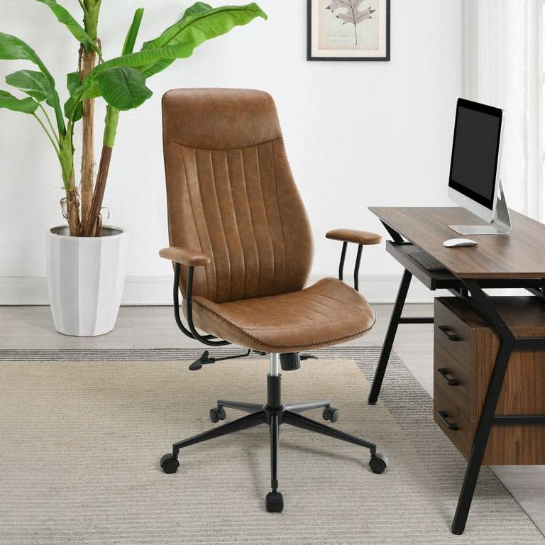 Viola High Back Swivel Ergonomic Executive Chair with Pad arms