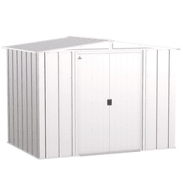 Arrow Classic Steel Storage Shed, Flute
