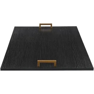 Wood Stove Top Cover Noodle Board With Handles