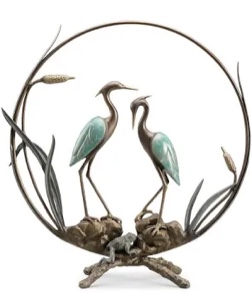 Heron Romantic Sculpture