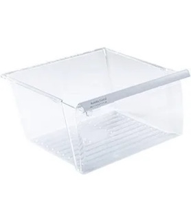 Replacement for 2188656 Crisper Drawer Compatible with Whirlpool Kenmore Replacement Refrigerator Upper Bin w/Humidity Control