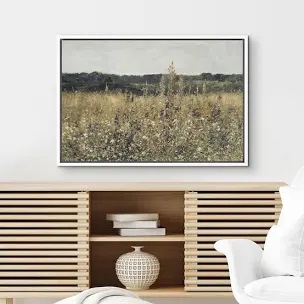 Rustic Countryside" IDEA4WALL Framed Canvas Print Wall Art Rustic