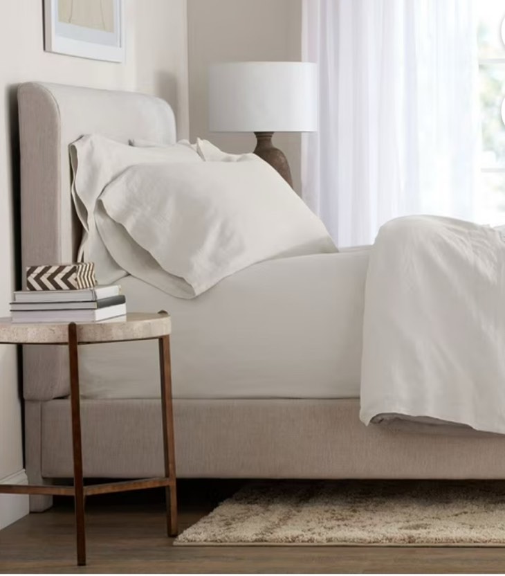 Member's Mark European Flax Linen king Sheet Set