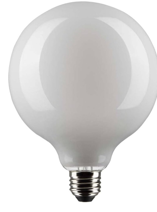 Satco Lighting S21250 4.5 Watt Dimmable G40 Medium (E26) Led Bulb - White