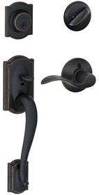 KING FORCE Front Door Handle Set ORB