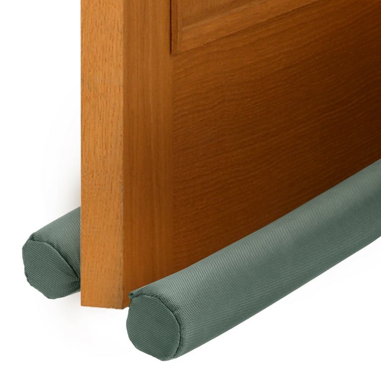 My OLi Under Door Draft Stopper Decorative Wind Stopper 36 inch for Door & Window Noise Blocker Gap Stoppers Window Sealer - Christmas green