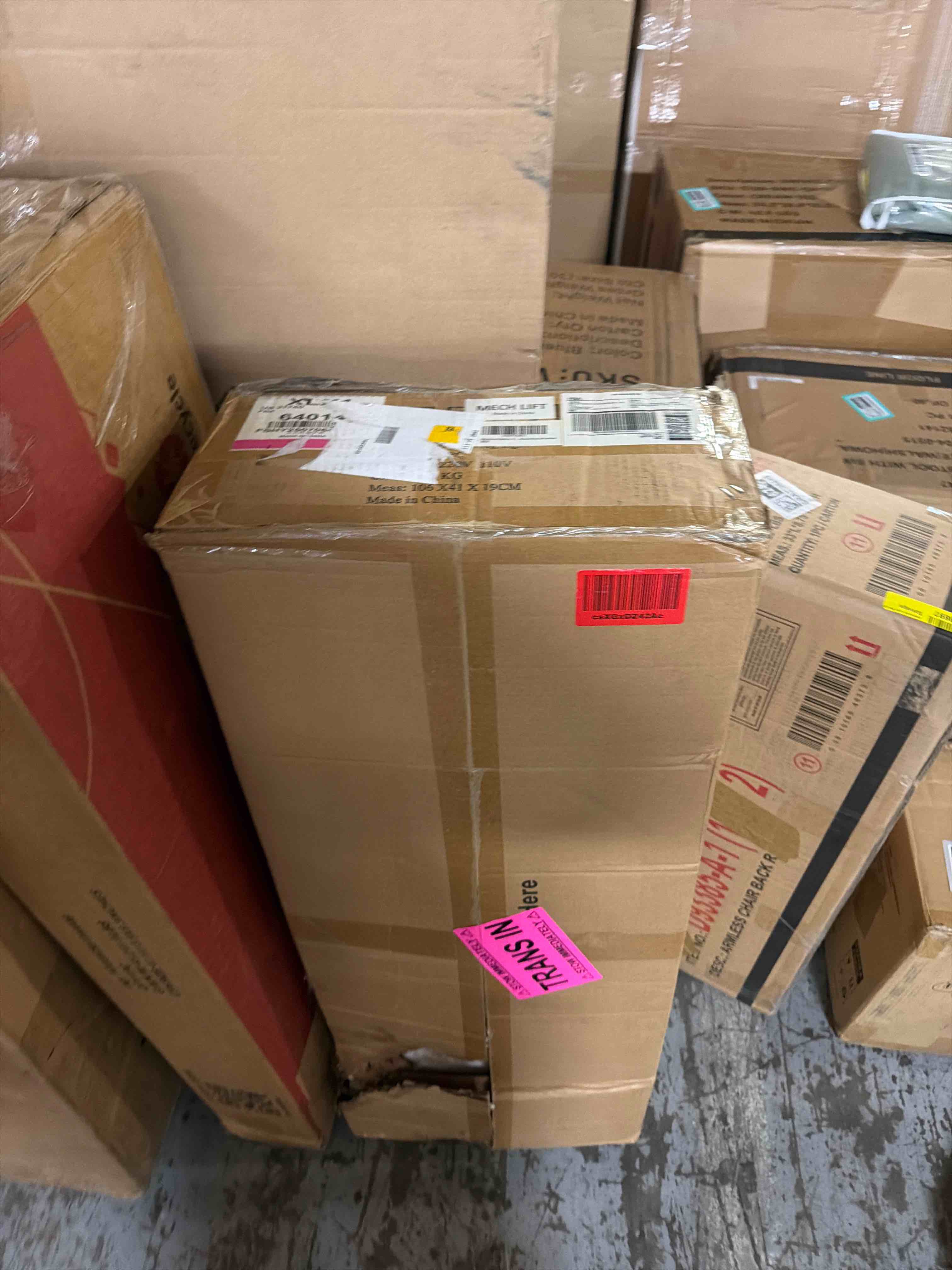 Condition photo showing As Is for crystal chandelier, 23-light 3 tiers hexagon crystal light, adjustable hanging metal ceiling lighting fixture, modern foyer dining room chandeliers for bedroom,hallway,kitchen, l59-inch black