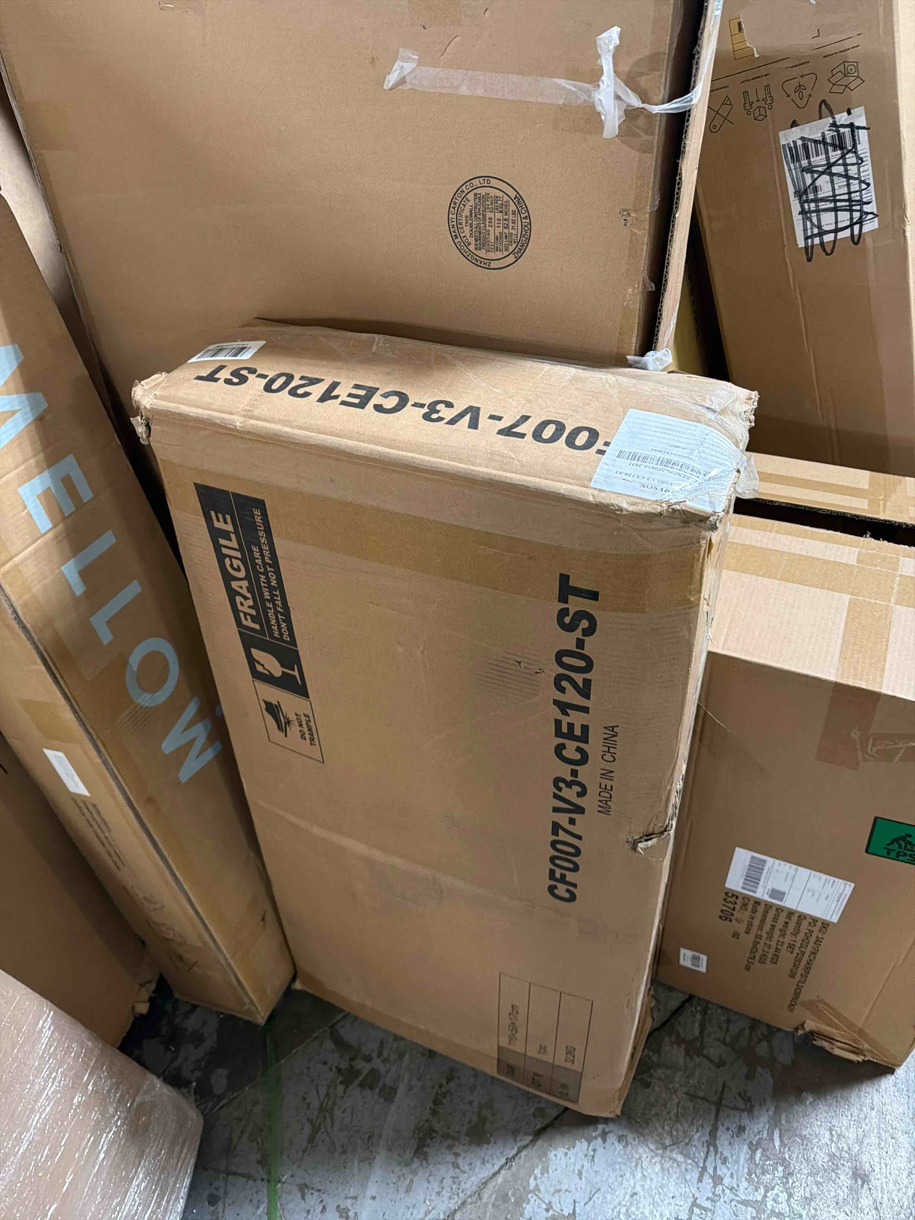 Condition photo showing New/Like New for seventable coffee table, 47.2" lift top coffee table with 2 storage drawers and hidden compartment, farmhouse center table with wooden lift tabletop, for living room,espresso espresso 47.2"dx19.7"wx18.2"-24.3"h