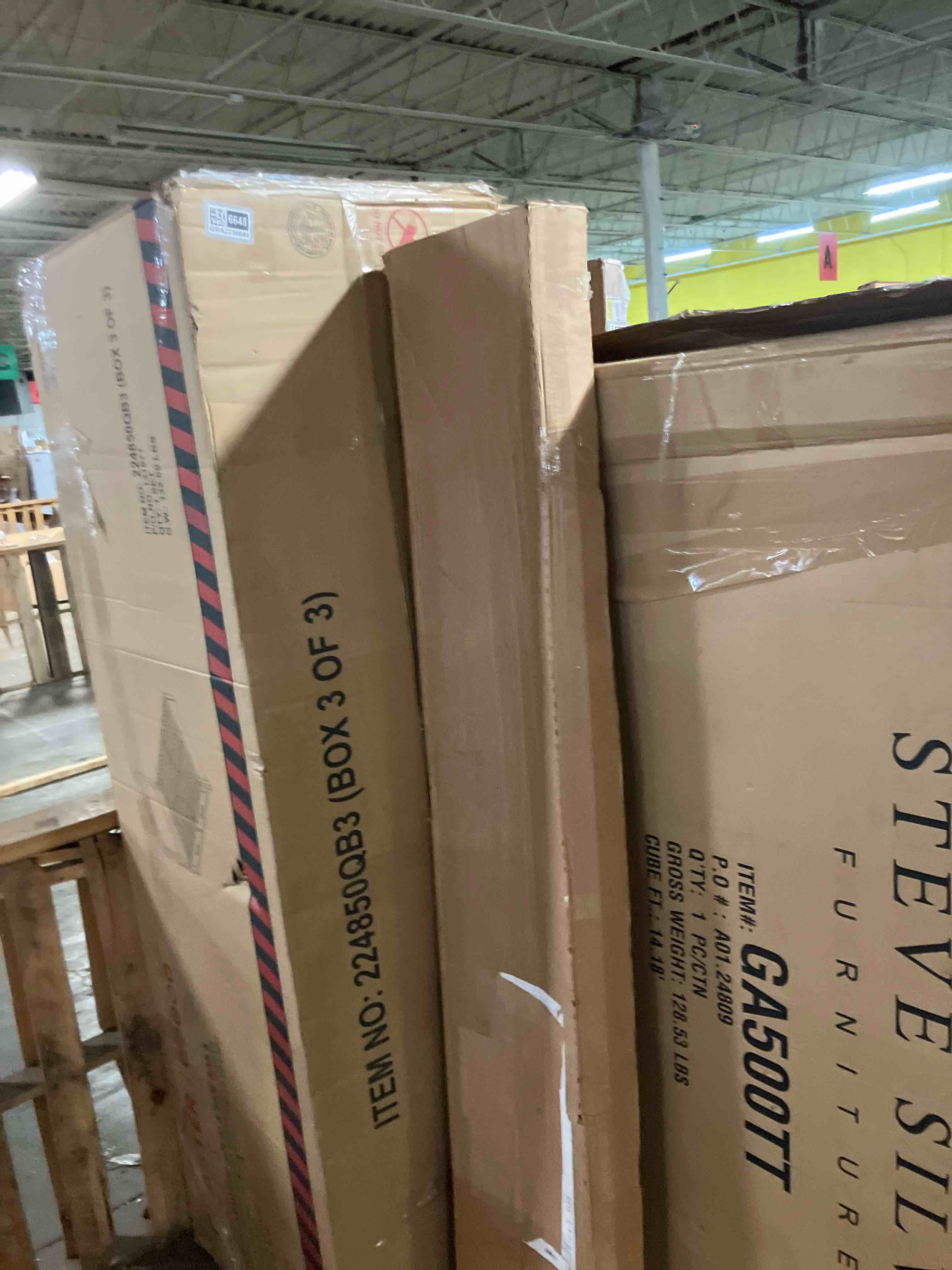 Condition photo showing As Is for queen cretys platform bed (incomplete)