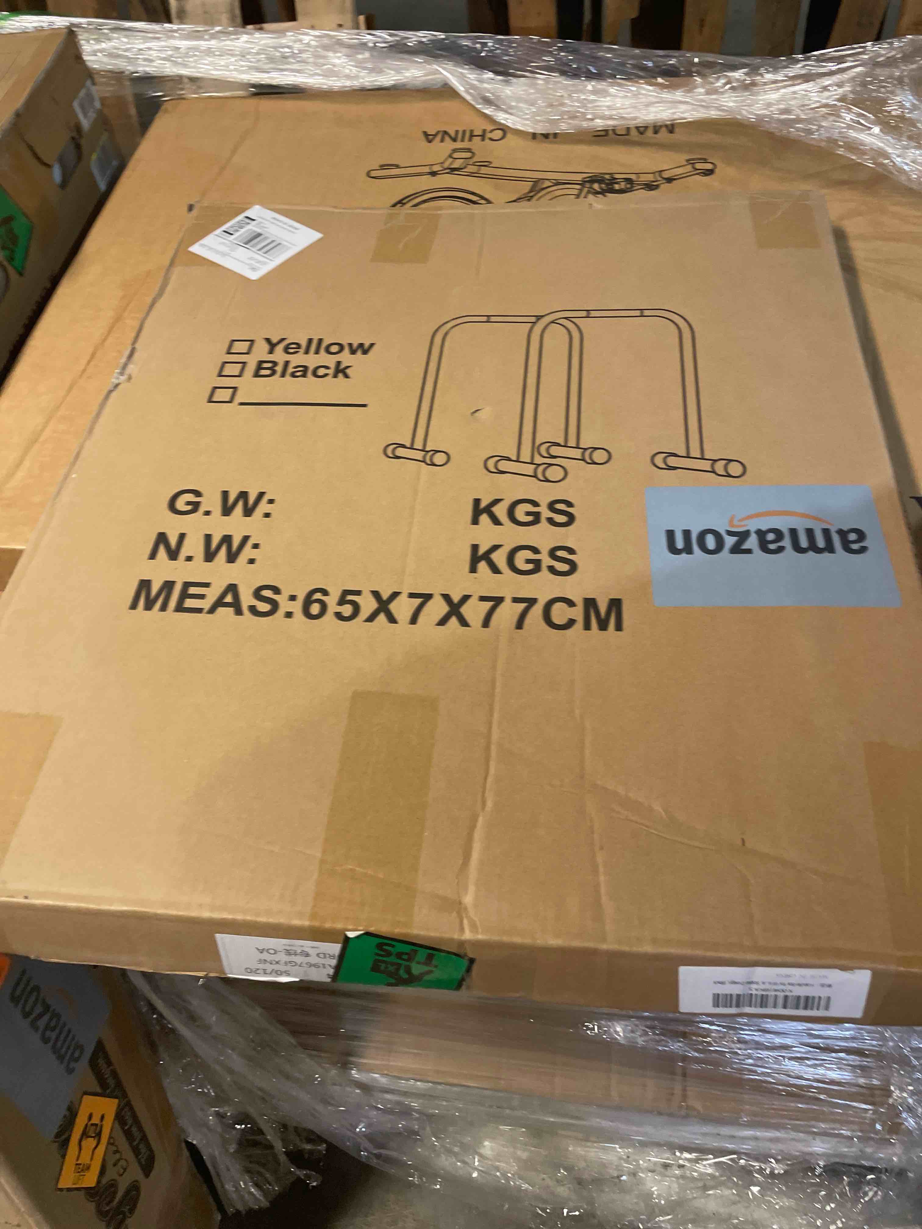 Condition photo showing Good Condition for handle bar for walking pad only, compatible with walking pad 19.7'' wide with phone holder, adjustable handrail height (max 43''), non-slip feet, easy to assemble, stable design, black