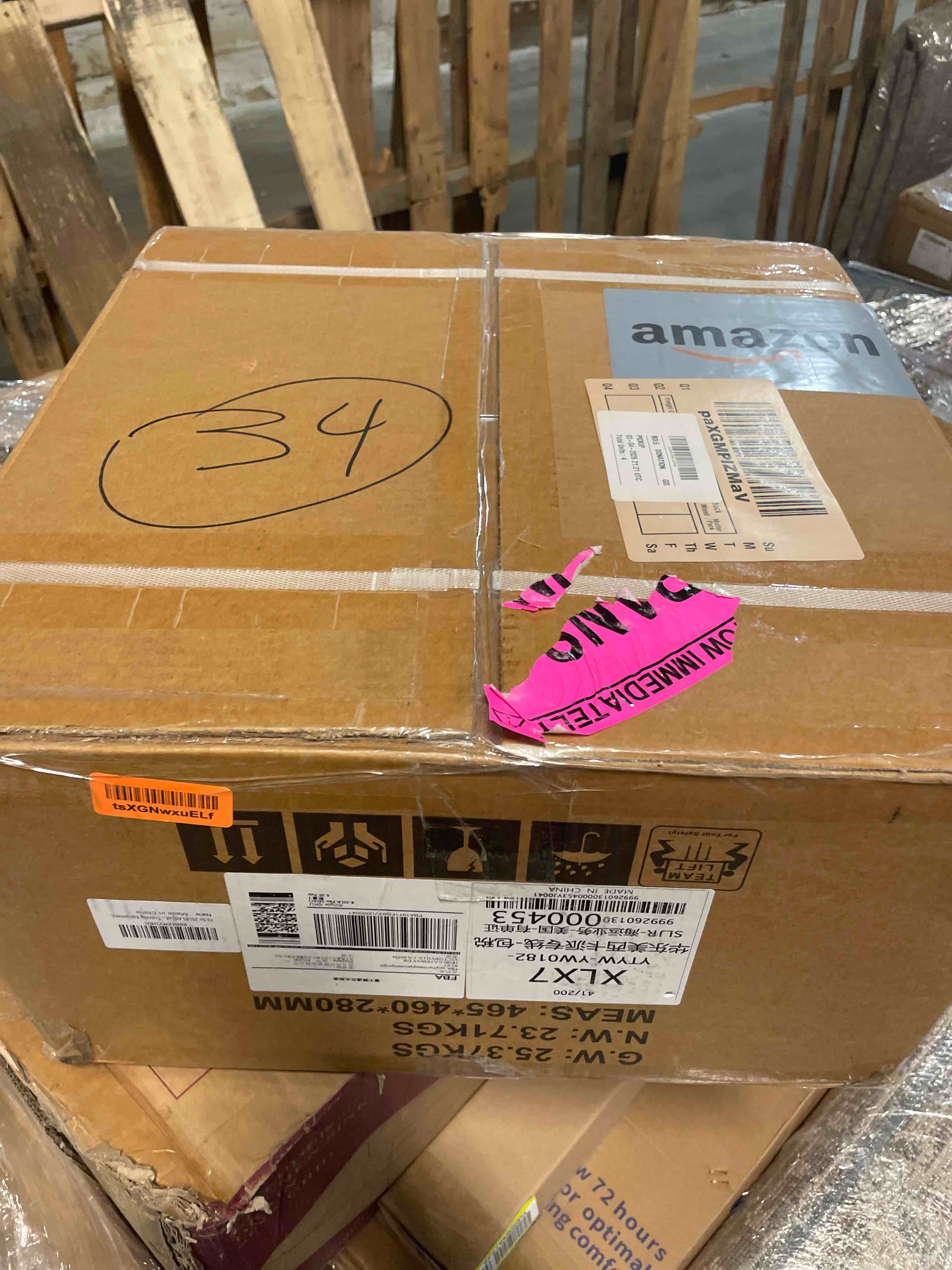 Condition photo showing New/Like New for lifepro adjustable dumbbells set – 15lb, 25lb pair or 43lb, 55lb & 90lb single – quick adjustment, anti slip handle – space saving & strength training weights for home gym exercise & fitness 25lb pair pin adjustment pair
