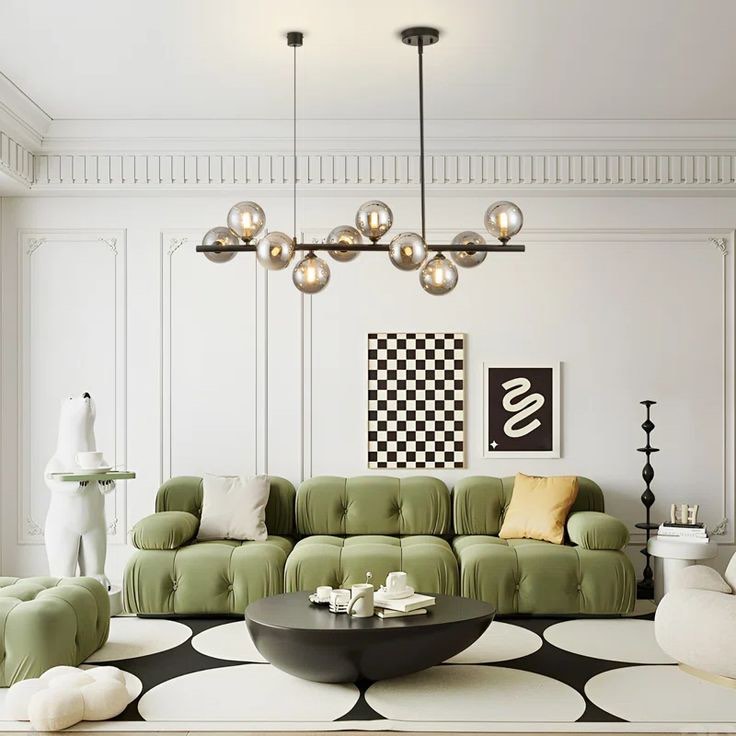 Gorlin 10 Light Chandelier Modern Chandelier Linear Chandelier