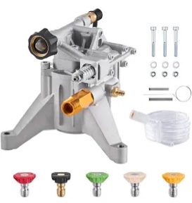 Pressure Washer Pump 7/8" Shaft Vertical 3300 PSI 3.0GPM with 5 No