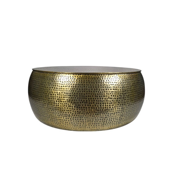 (SIMILAR) Metal Hammered Coffee Table