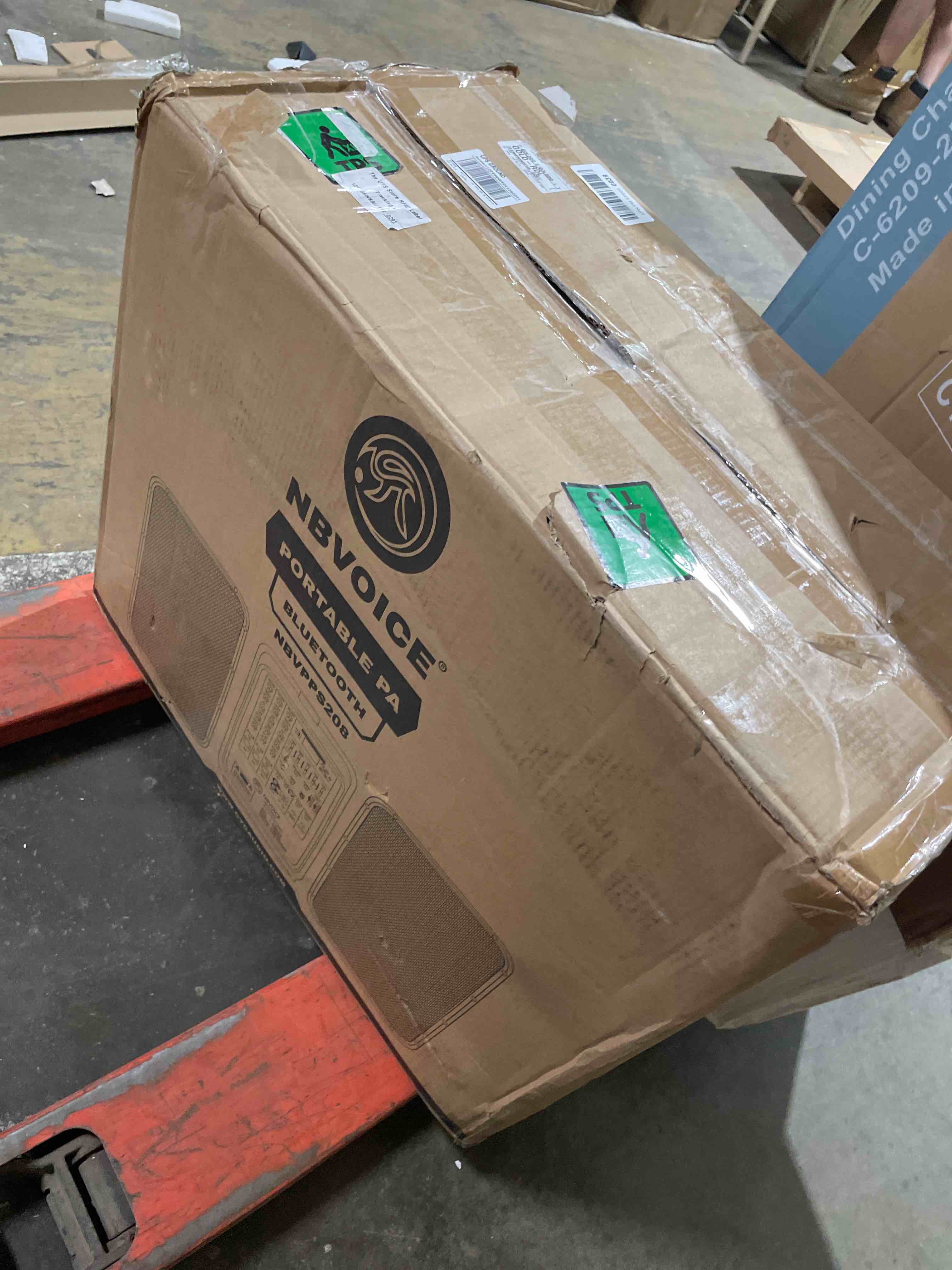 Condition photo showing Good Condition for all-in-1 portable speaker system, powerful bass, 2-way powered 8" bluetooth speaker wireless pa system with bag, 180w karaoke machine with mic