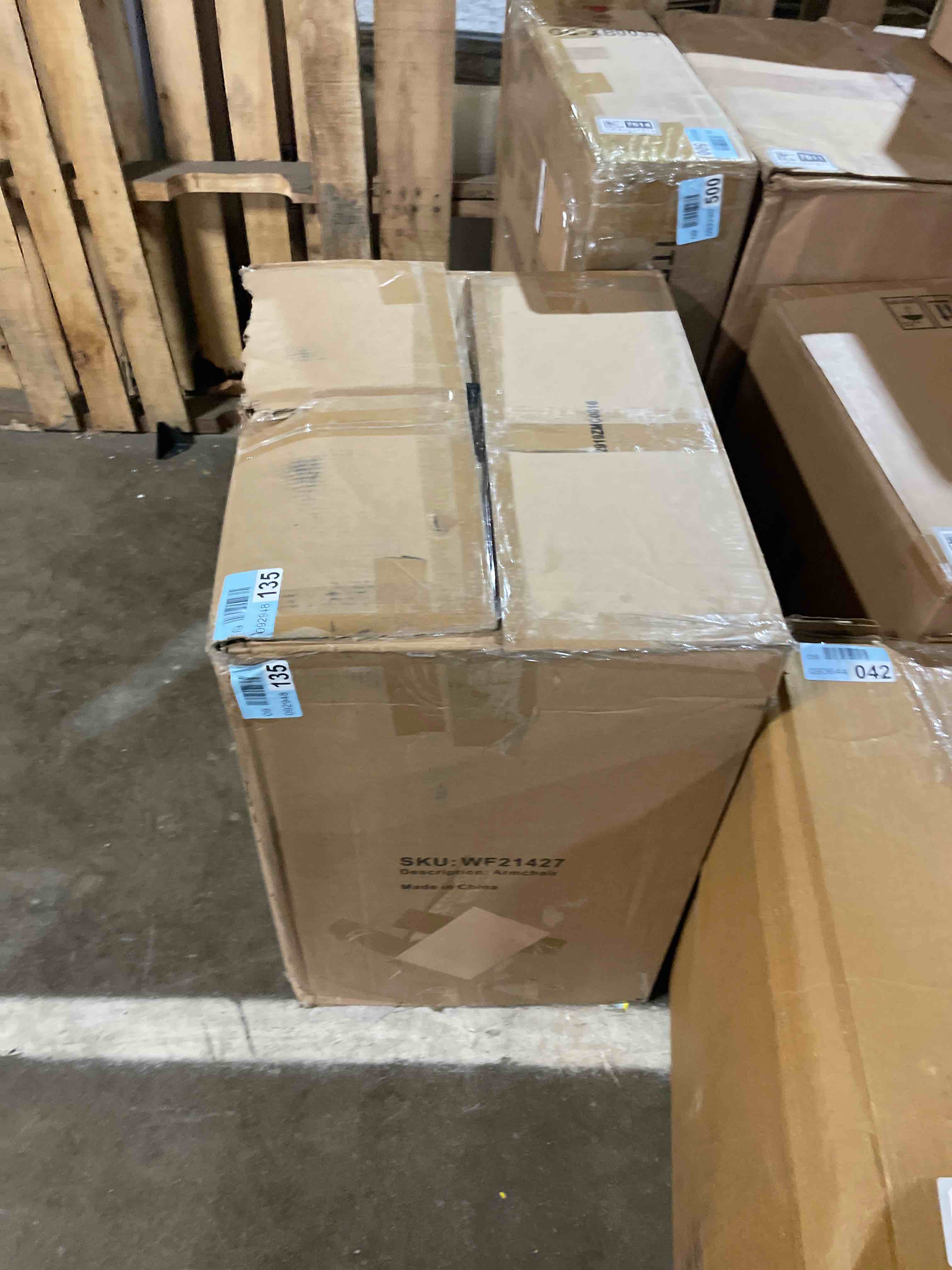 Condition photo showing New/Like New for christopher knight home yorick modern dining chair set of 2 with cushion, solid wood dining room armchair set, curved backrest kitchen side chair, living room comfy extra seat, natural+beige